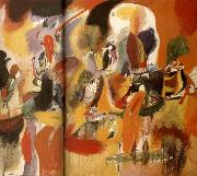 Arshile Gorky Water of the Flowery Mill oil painting artist
